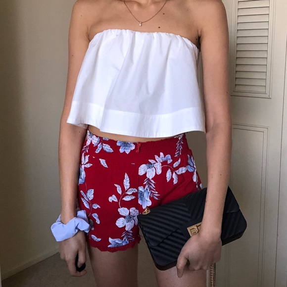 Aritzia Wilfred white cotton tube top. - Picture 5 of 11